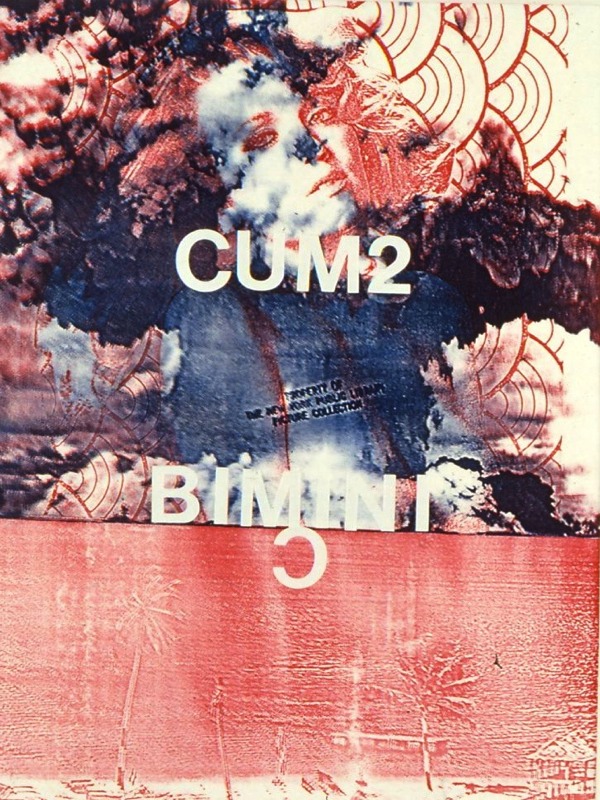 "Come to Bimini" 1992 61/2" X 11"
