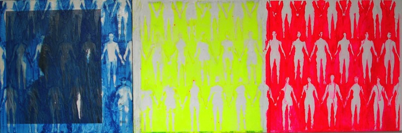 "This is the End" 20" X 60" acrylic on canvas 2006